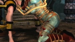 3D Aliens Banging Busty Girls!