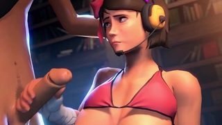 3D Cute Characters Gets Thumped by a Huge Dick