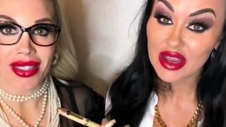 Blonde milf slut fucked in the ass by big cock