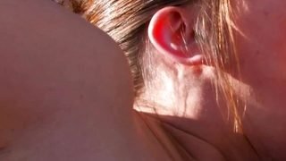 French amateur college teen try first time anal casting