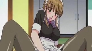 Horny Maid Listens To Master