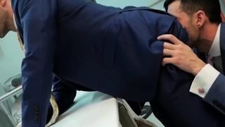 MENATPLAY Suited Andy Star And Dario Beck Anal Fuck Hardcore