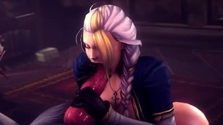 Nude Characters Tight Cunt Getting Fucked and Creampied