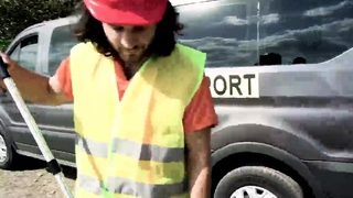 Old man police hot gay sex tube Trash Pick-Up Ass Fuck