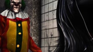 Super hot sexy college girl gets fucked hard by Evil clown